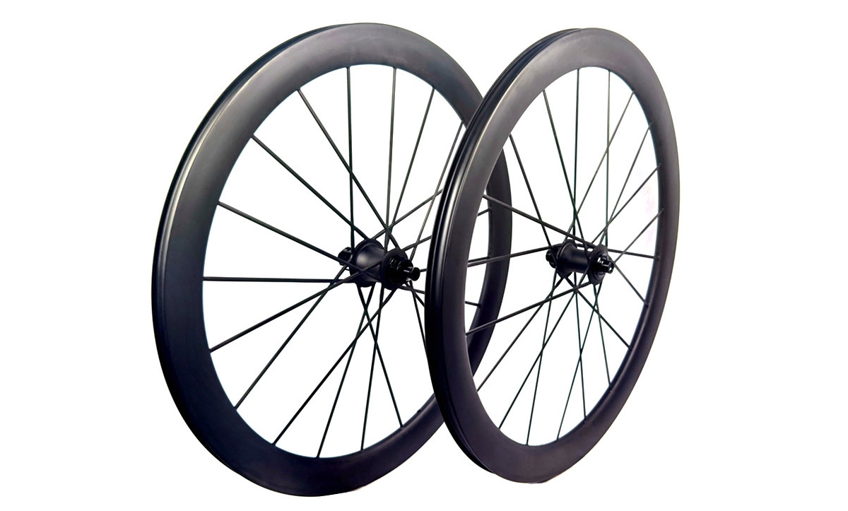 Integrated Gravel Carbon Wheelset 700C Road Disc Brake 50mm Centre Lock